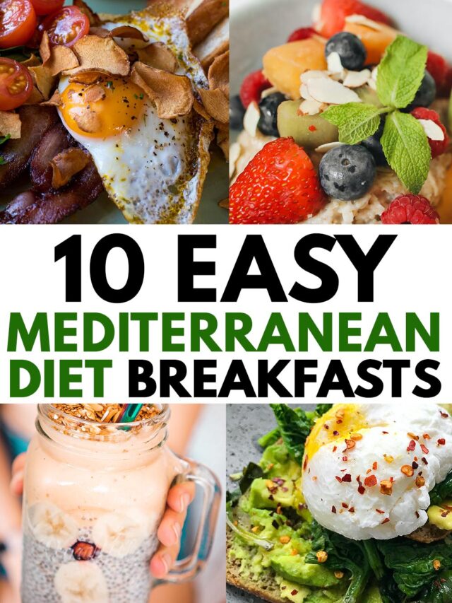 Four-Best Five-Minute Anti-Inflammatory Mediterranean Diet Breakfast Ideas for Busy Working women